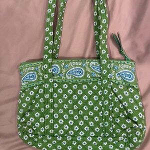 Rare Retired Vera Bradley “Betsy Apple” Tote Bag